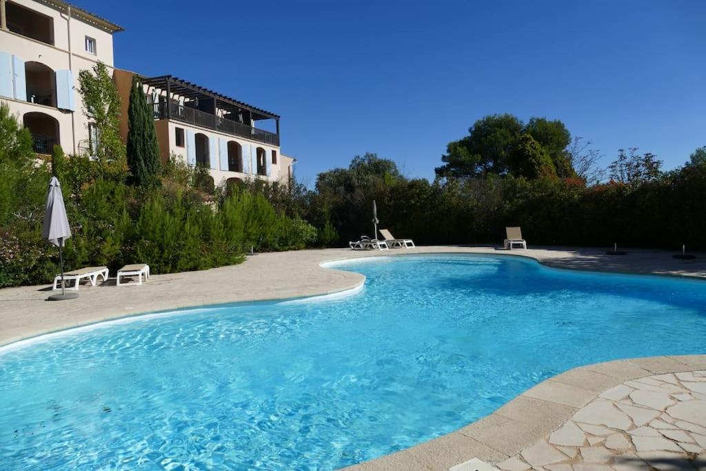 Appartement Clim & Piscine Sur Golf Пон-Руаяль Экстерьер фото